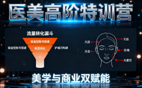 0-1000万医美高阶特训营课程-宇众网创